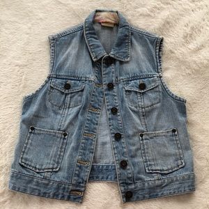 Denim vest